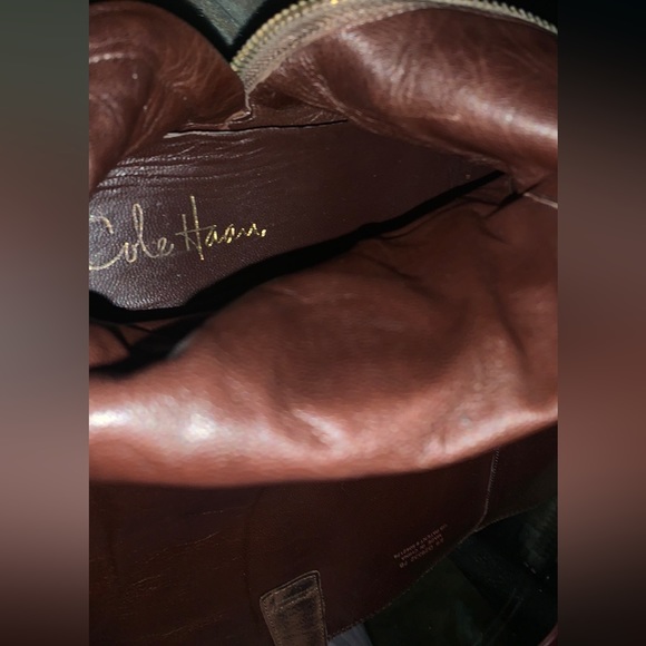 🔥1/2 of Summer Sale!🔥 COLE HAAN/NIKE AIR Collab.‘ Petra’ Leather Riding Boots - Picture 8 of 11